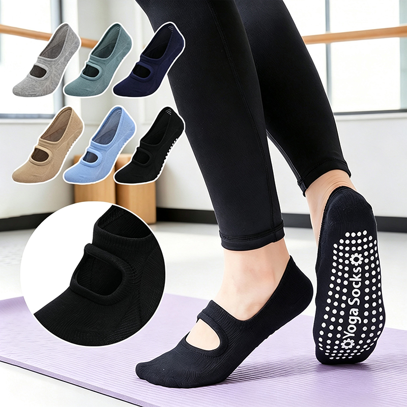 Chaussettes de yoga antidérapa - Pilate Yoga Workout avis et prix