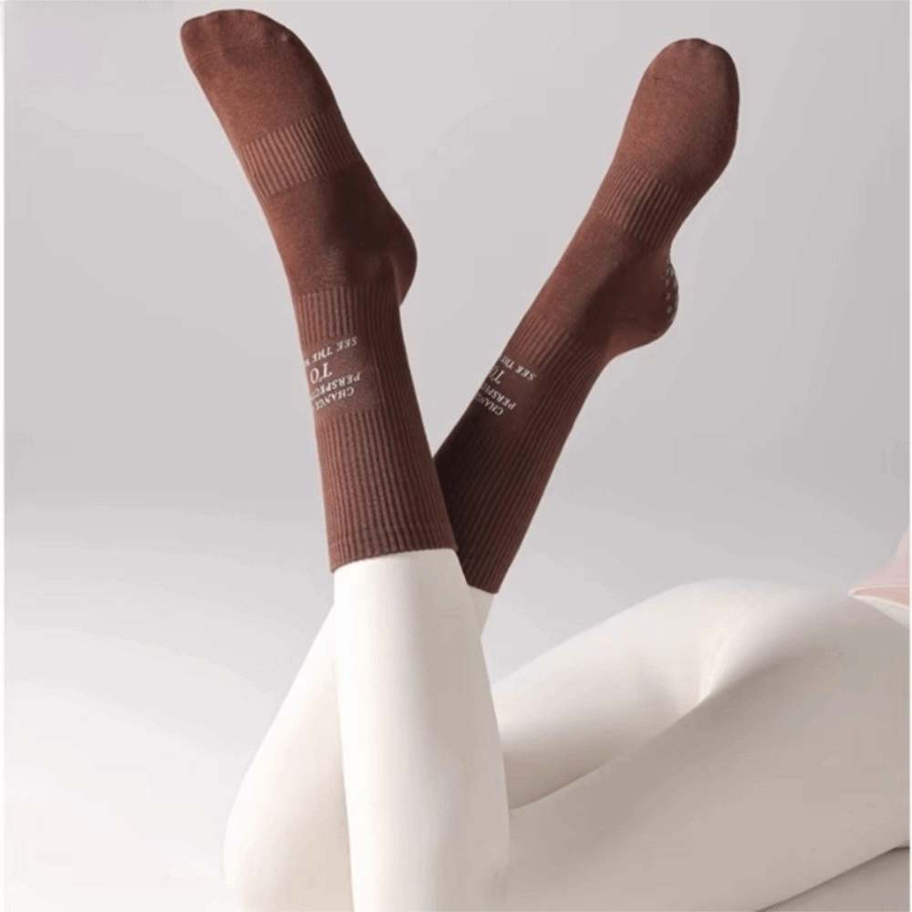 Chaussettes de yoga antidérapa - Medias Para Pilates Y Yoga avis et prix
